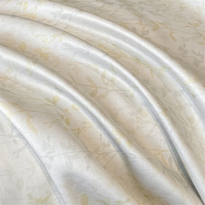 91家纺网 家纺一手货源 找家纺 本制 2025新款水洗真丝印花夏被夏凉被空调被 空山雪+烟灰