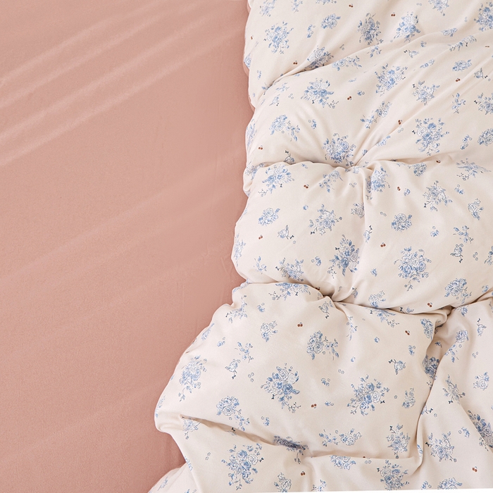 91家纺网 家纺一手货源 找家纺 蕾诺家纺 2025新款直播新款A类有氧提花云纱棉圆角吊边工艺四件套学生三件套 兰亭