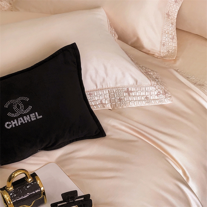 91家纺网 家纺一手货源 找家纺 保罗圣迪奥 2025新款简约款全棉长绒棉四件套—星阑 星阑-玉色