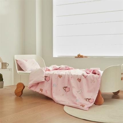 艾佳宝贝 2025A类儿童全棉多功能单被套可拆式夏被四季被子 甜甜小公主