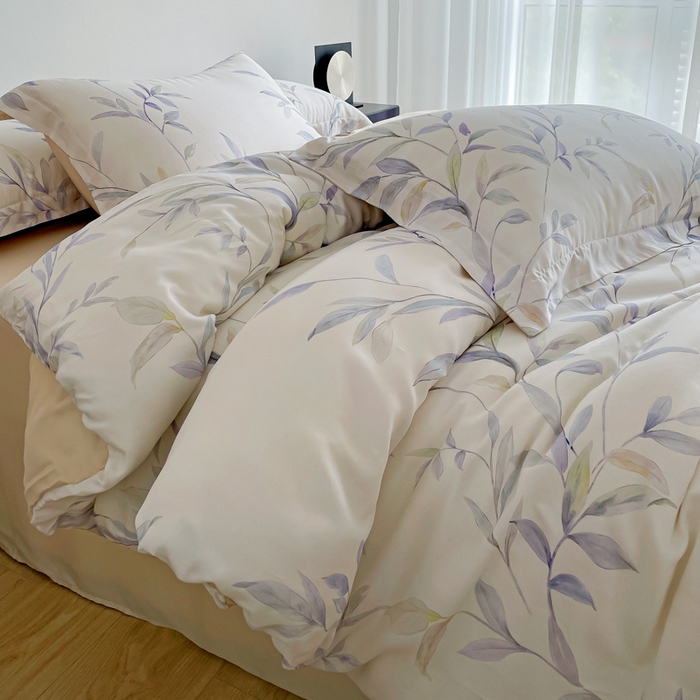 91家纺网 家纺一手货源 找家纺 （总）棉生活家纺 2025新款天丝莱赛尔印花四件套