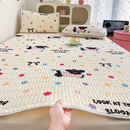 91家纺网 家纺一手货源 找家纺 （总）贝扬思家纺 2025新款亲肤舒适可爱乳胶凉席席子系列