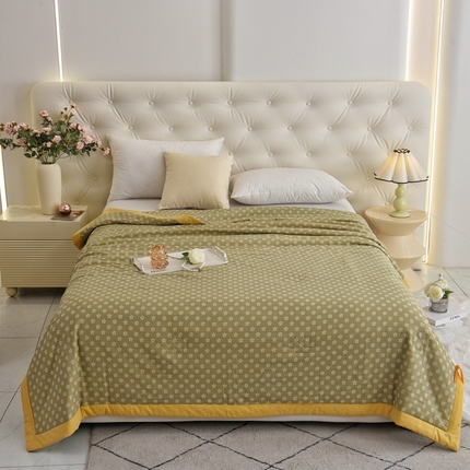 91家纺网 家纺一手货源 找家纺 （总） 博尔菲 2025新款大豆纤维空调被--梅花烙