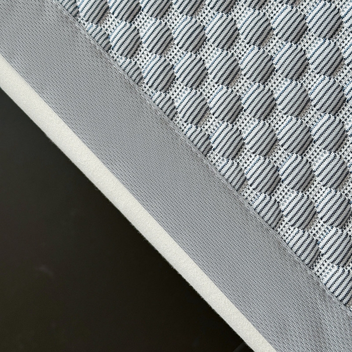 91家纺网 家纺一手货源 找家纺 澳梵家居 2025新款PE中分子A类凉感豆豆刺绣软凉席 冰川-深灰