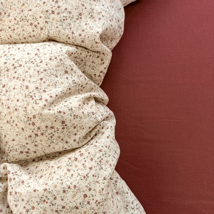 91家纺网 家纺一手货源 找家纺 塔塔家居  2025新款全棉纯棉双层纱被套单品单被套被套单件 满天星