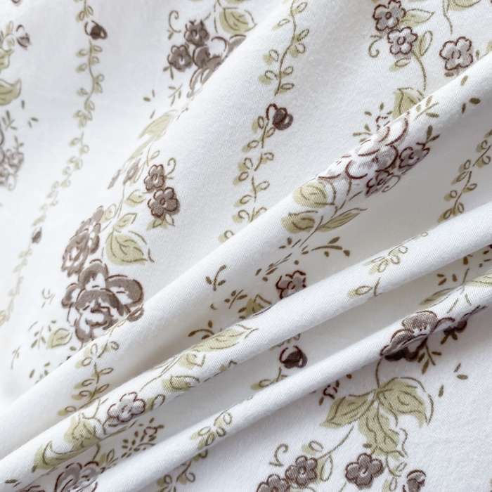 91家纺网 家纺一手货源 找家纺 佳品居 2025新款赫本风床盖四件套 赫本风-花香