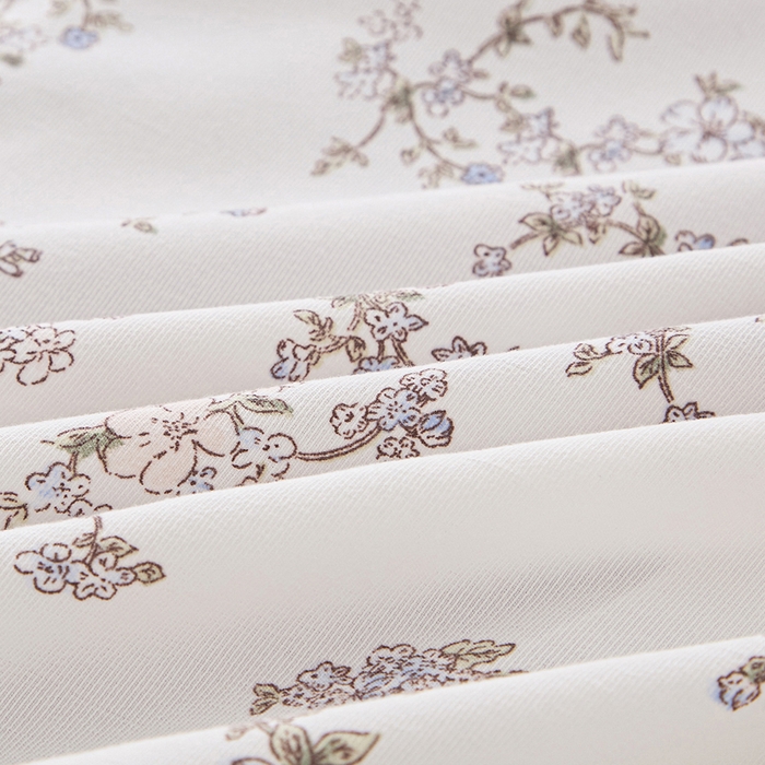 91家纺网 家纺一手货源 找家纺 蕾诺家纺 2025新款直播新款A类有氧提花云纱棉圆角吊边工艺四件套学生三件套 莱茵