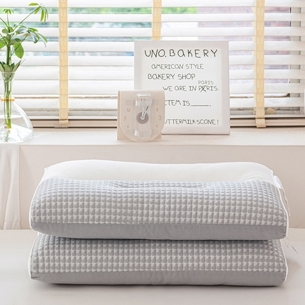 大熊枕芯 2025新款安颈1号冰豆豆枕芯 安颈1号-灰