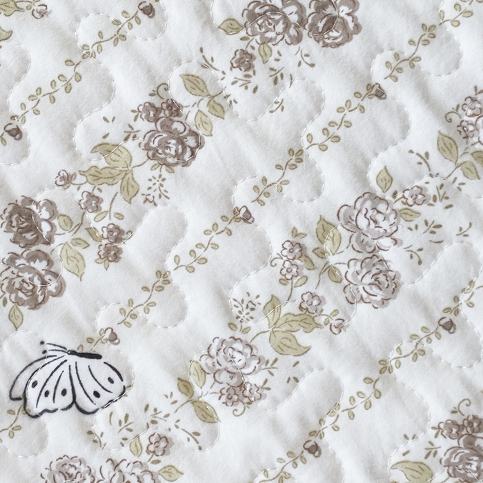 91家纺网 家纺一手货源 找家纺 佳品居 2025新款赫本风床盖四件套 赫本风-花香