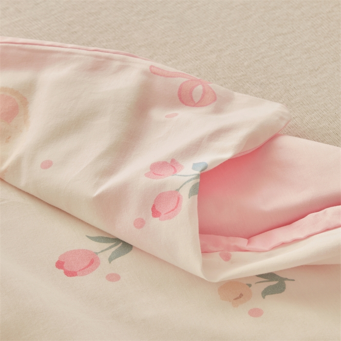 91家纺网 家纺一手货源 找家纺 艾佳宝贝 2025A类儿童全棉多功能单被套可拆式夏被四季被子 小香兔