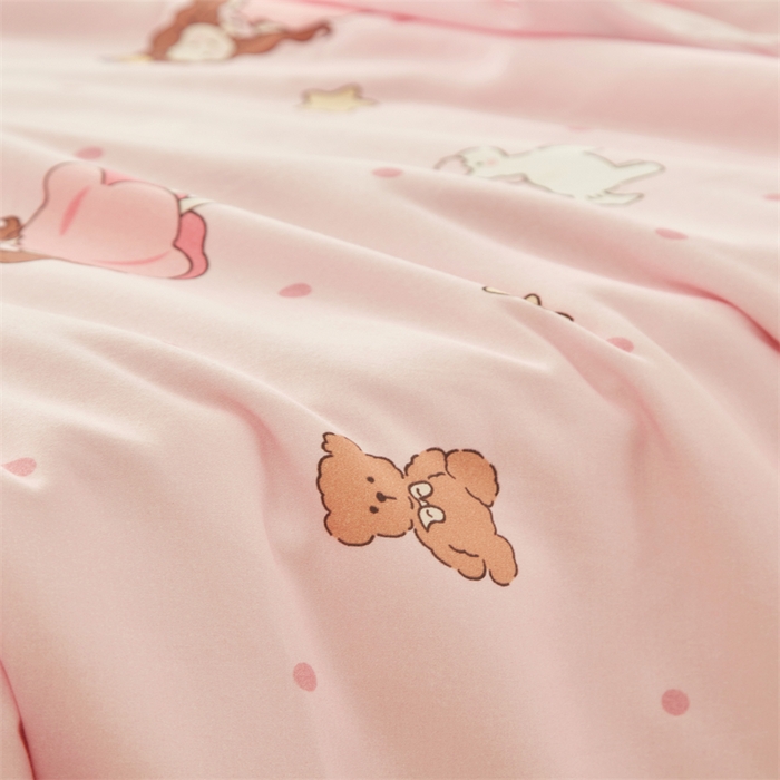 91家纺网 家纺一手货源 找家纺 艾佳宝贝 2025A类儿童全棉多功能单被套可拆式夏被四季被子 甜甜小公主