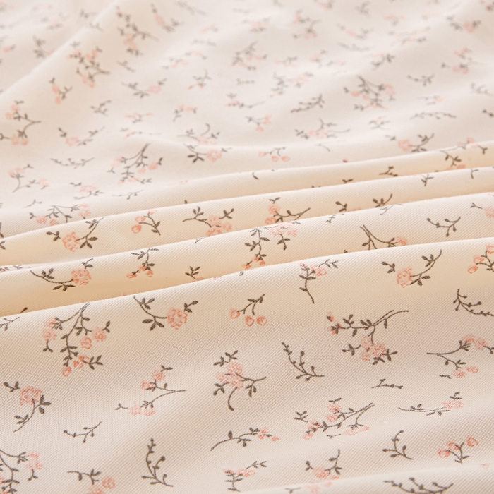 91家纺网 家纺一手货源 找家纺 蕾诺家纺 2025新款直播新款A类有氧提花云纱棉圆角吊边工艺四件套学生三件套 简爱粉