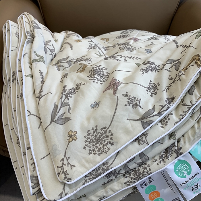 91家纺网 家纺一手货源 找家纺 （总）奈萝家纺 2025新款冰皮凉感丝夏被空调被