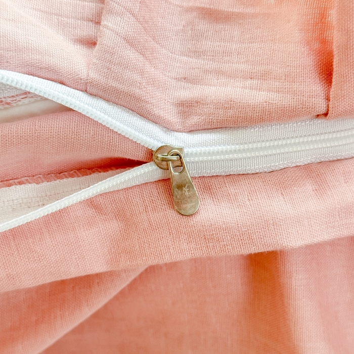 91家纺网 家纺一手货源 找家纺 晨晨家纺2025新款全棉双层花边双层纱四件套 絮语