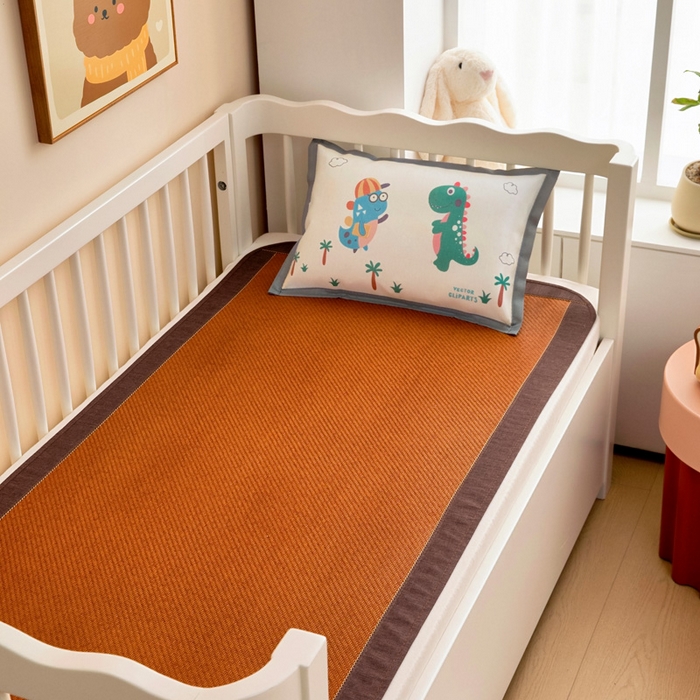 91家纺网 家纺一手货源 找家纺 梵赫 2025新款夏季冰丝枕套（不含芯） 凉席-恐龙家族