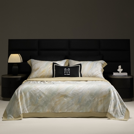 91家纺网 家纺一手货源 找家纺 （总）麦肯锡家居  2025新款60s数码印花夏被