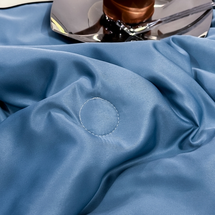 91家纺网 家纺一手货源 找家纺 （总）卡罗兰 2025新款水洗真丝夏凉被空调被拼接款手工包边浪漫花语系列