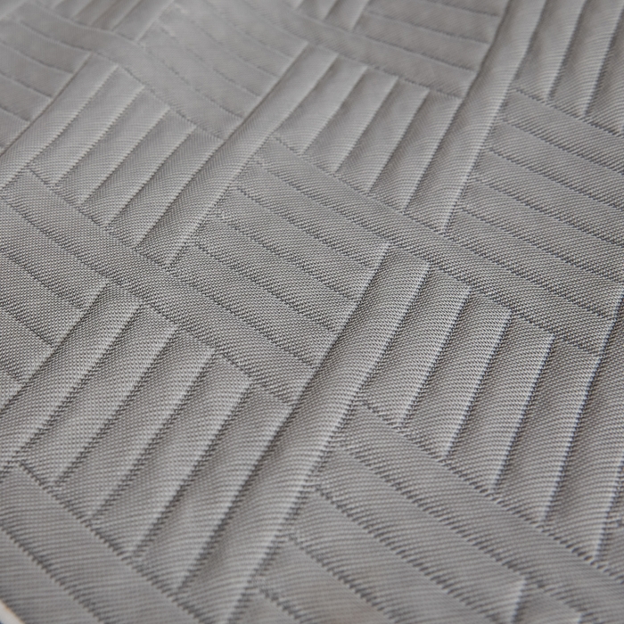 91家纺网 家纺一手货源 找家纺 2025新款韩国外贸爆款加厚PE中分子凉感豆豆软席 时空灰-床席款