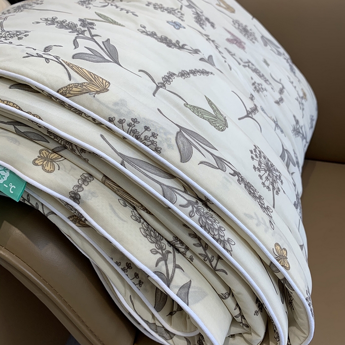 91家纺网 家纺一手货源 找家纺 （总）奈萝家纺 2025新款冰皮凉感丝夏被空调被