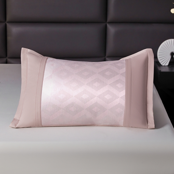 91家纺网 家纺一手货源 找家纺 全季家居 2025新款5A抗菌3D立体冰柔凉感冰丝席 菱形-淡粉 床席款