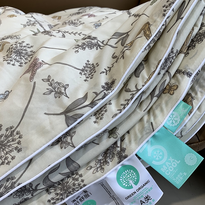 91家纺网 家纺一手货源 找家纺 （总）奈萝家纺 2025新款冰皮凉感丝夏被空调被