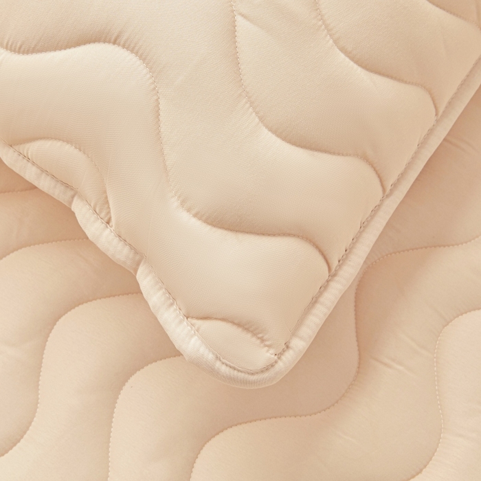 91家纺网 家纺一手货源 找家纺 初心家纺 2025新款原棉防水夹棉窗帘床护罩单件席梦思保护套防水床罩 卡其