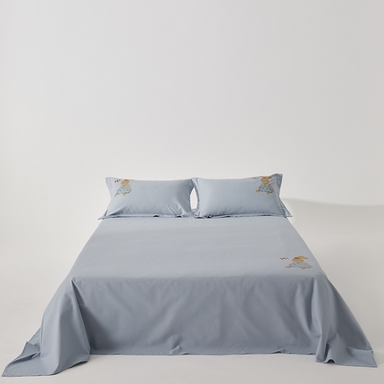 91家纺网 家纺一手货源 找家纺 8小时家纺 2025新款A类真全棉老粗布凉席三件套 Jelly兔