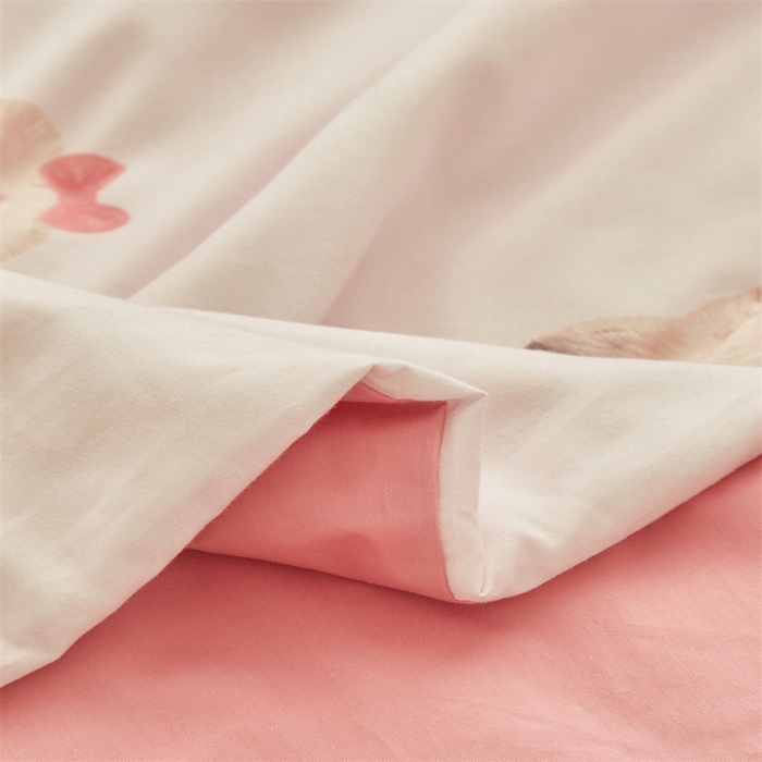 91家纺网 家纺一手货源 找家纺 艾佳宝贝 2025A类儿童全棉多功能单被套可拆式夏被四季被子 乖萌甜兔