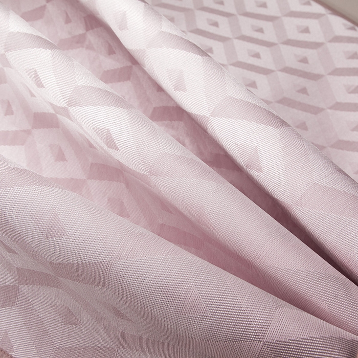 91家纺网 家纺一手货源 找家纺 全季家居 2025新款5A抗菌3D立体冰柔凉感冰丝席 菱形-淡粉 床席款