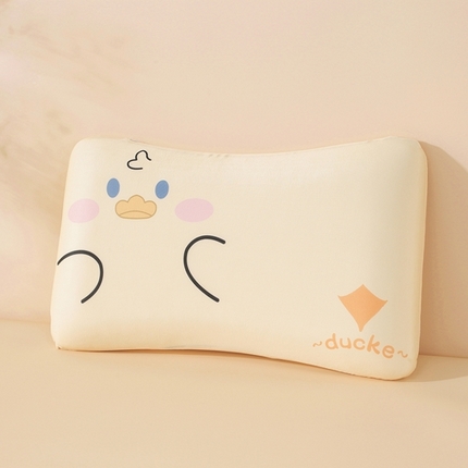 温蔓2025新款冰感丝卡通印花亲肤枕 小黄鸡整体(记忆棉）