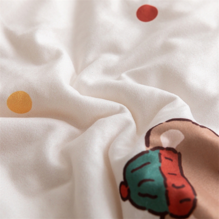 91家纺网 家纺一手货源 找家纺 （总）艾佳宝贝 2025新款A类豆豆针织儿童多功能盖毯安抚夏被-实拍