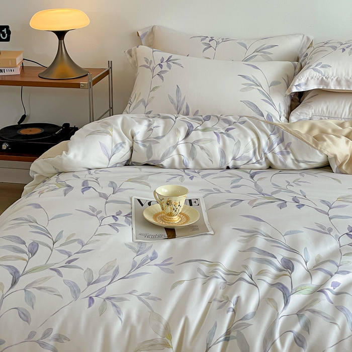 91家纺网 家纺一手货源 找家纺 （总）棉生活家纺 2025新款天丝莱赛尔印花四件套