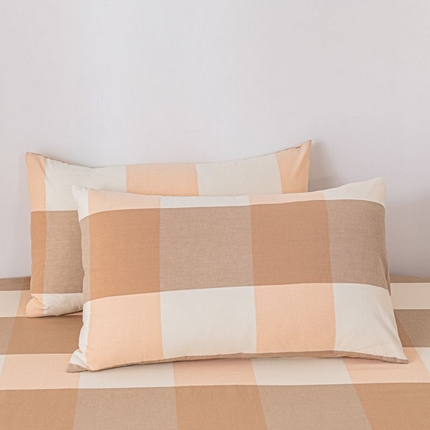 91家纺网 家纺一手货源 找家纺 （总）优眠坊 2025新款全棉色织水洗棉枕套