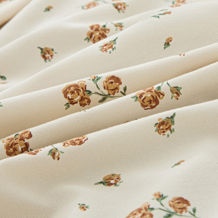 91家纺网 家纺一手货源 找家纺 蕾诺家纺 2025新款直播新款A类有氧提花云纱棉圆角吊边工艺四件套学生三件套 绿茵