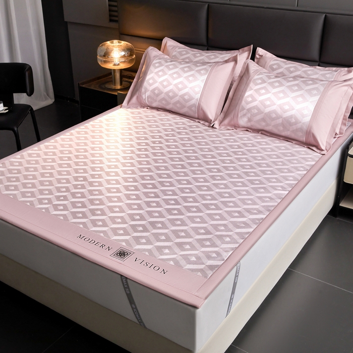 91家纺网 家纺一手货源 找家纺 （总）全季家居 2025新款5A抗菌3D立体冰柔凉感冰丝席