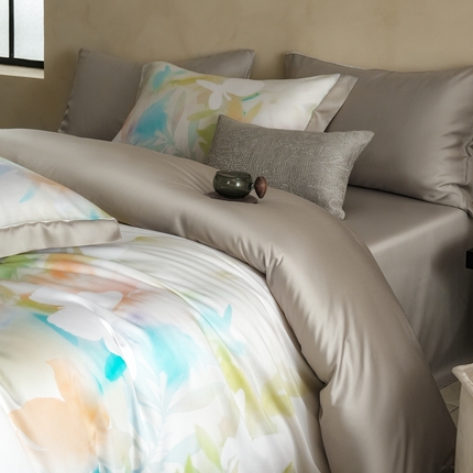 91家纺网 家纺一手货源 找家纺 （总）本制 2025新款水洗真丝印花四件套