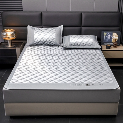 91家纺网 家纺一手货源 找家纺 （总）全季家居 2025新款5A抗菌3D立体冰柔凉感冰丝席