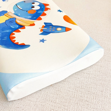 91家纺网 家纺一手货源 找家纺 （总）梵赫 2025新款全棉A类儿童针织棉记忆枕（可拆卸）