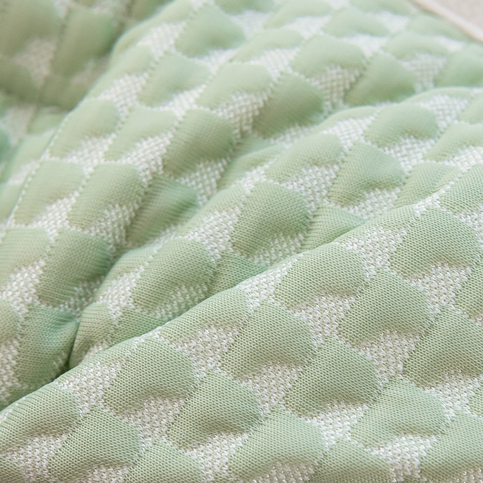 91家纺网 家纺一手货源 找家纺 大熊枕芯 2025新款安颈1号冰豆豆枕芯 安颈1号-绿