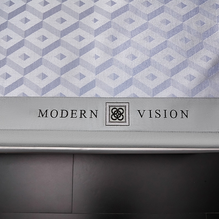 91家纺网 家纺一手货源 找家纺 全季家居 2025新款5A抗菌3D立体冰柔凉感冰丝席 格调-天蓝 床席款