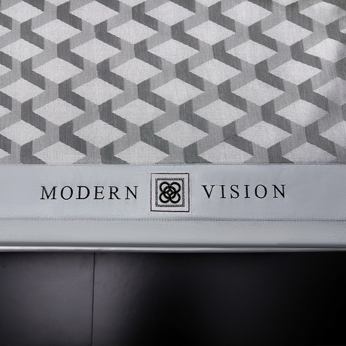 91家纺网 家纺一手货源 找家纺 全季家居 2025新款5A抗菌3D立体冰柔凉感冰丝席 菱形-银灰 床席款