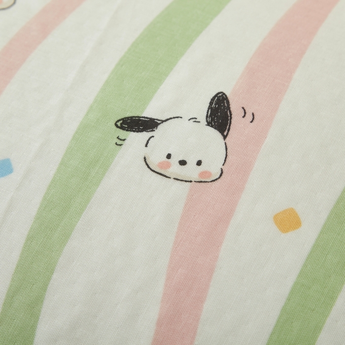 91家纺网 家纺一手货源 找家纺 2025款A类母婴级全棉双层纱枕套_4032 精灵狗