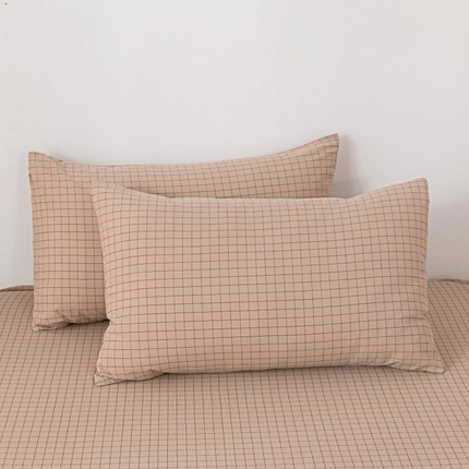 91家纺网 家纺一手货源 找家纺 （总）优眠坊 2025新款全棉色织水洗棉枕套