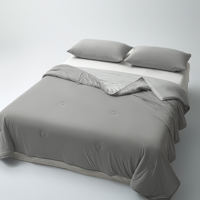 91家纺网 家纺一手货源 找家纺 （总）欧邦 2025春夏新款Pro+深睡双面用锦纶夏被空调被