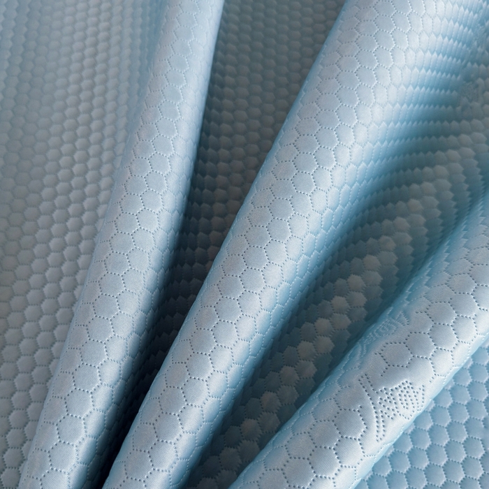 91家纺网 家纺一手货源 找家纺 许林2025新款凉豆豆床席 轻奢-蓝