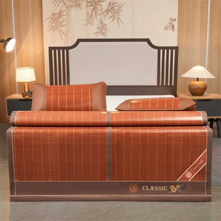 91家纺网 家纺一手货源 找家纺 （总）航途席业 2025新款精编水磨竹席