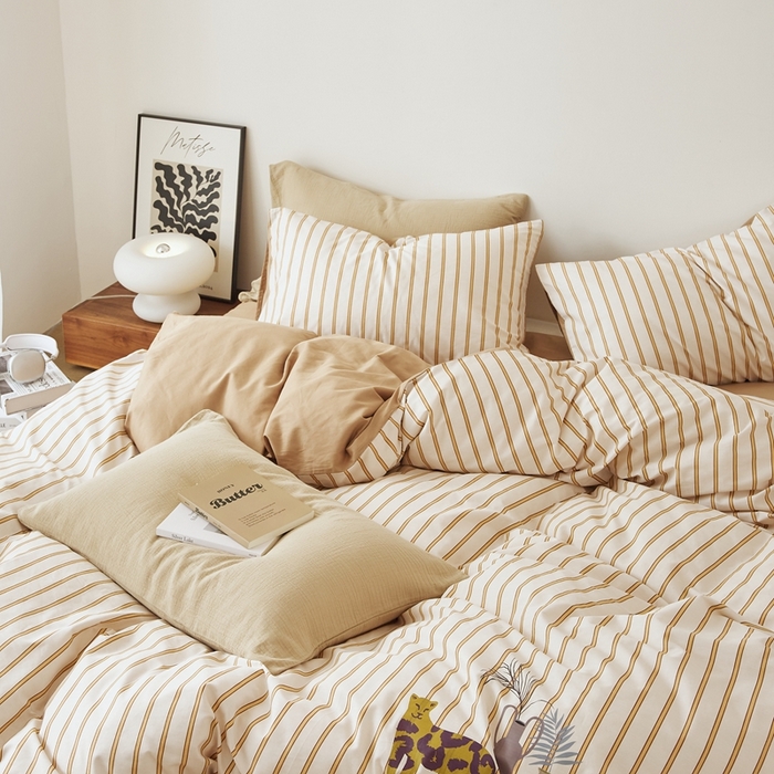 91家纺网 家纺一手货源 找家纺 原研家居 2025新款40支全棉13070烫画系列 川谷