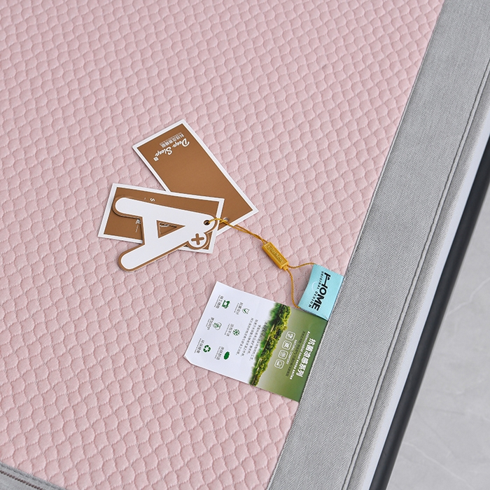 91家纺网 家纺一手货源 找家纺 小牛席业 2025新款3D按摩-鲜花清凉豆豆席系列（床笠款） 粉色