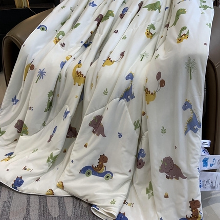 91家纺网 家纺一手货源 找家纺 （总）奈萝家纺 2025新款A类凉感丝小凉皮夏被可机洗夏被新品空调被