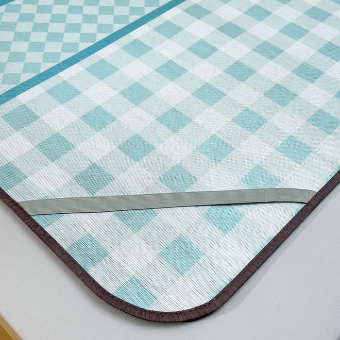 91家纺网 家纺一手货源 找家纺 梵赫 2025新款夏季成人凉感藤席凉席 简约-绿格